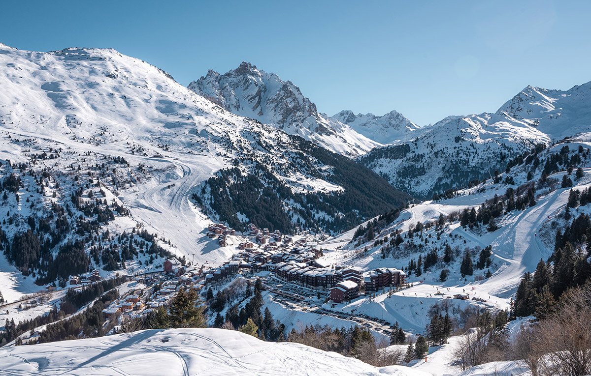 Lenteskien Les Trois Vallées